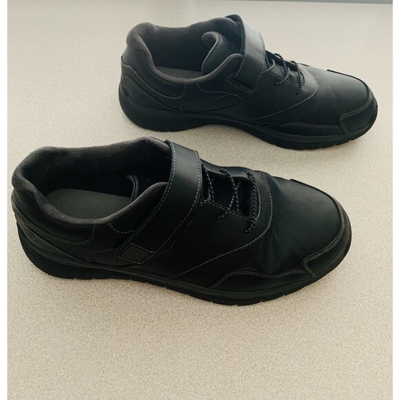 Anodyne Mens Casual Sneakers No 38 Black Size 12 XW Sport Walker Shoes - Picture 2 of 12